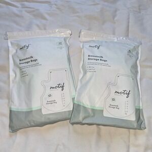 Motif Medical Breastmilk Storage Bags 8oz 180 Count 2 Packs of 90 AAC0008-03 NEW